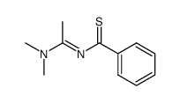 N-[1-(Dimethylamino)ethylidene]thiobenzamide结构式