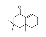 3,3,4a-trimethyl-4,5,6,7-tetrahydro-2H-naphthalen-1-one Structure