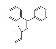 (3,3-dimethyl-1-phenylpenta-1,4-dienyl)benzene结构式