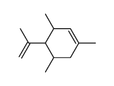 1,3,5-trimethyl-4-(1-methylvinyl)cyclohexene结构式