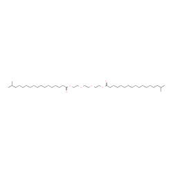 Polyethylene glycol diisostearate Structure