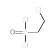 Phosphonic dichloride,P-(2-chloroethyl)- Structure