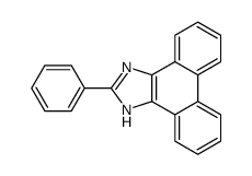 2-Phenyl-1H-phenanthro[9,10-d]imidazole结构式