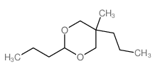 1,3-Dioxane,5-methyl-2,5-dipropyl-结构式