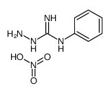 1-amino-2-phenylguanidine,nitric acid结构式