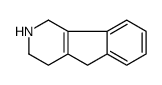 2,3,4,5-tetrahydro-1H-indeno[1,2-c]pyridine结构式