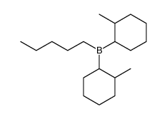 Bis-(2-Methyl-cyclohexyl)-1-pentyl-boran Structure