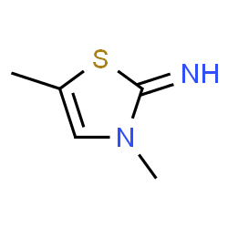 2(3H)-Thiazolimine,3,5-dimethyl-(9CI) Structure