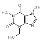 3-ethyl-1,7-dimethyl-purine-2,6-dione picture