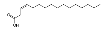 cis-3-hexadecenoic acid Structure