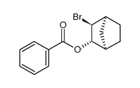 bromo-2 endo benzoyloxy-3 exo bicyclo[2.2.1]heptane Structure