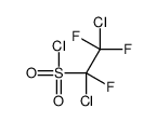 1,2-dichloro-1,2,2-trifluoroethanesulfonyl chloride Structure