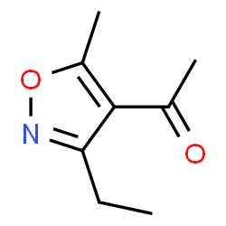 Ethanone, 1-(3-ethyl-5-methyl-4-isoxazolyl)- (9CI) structure