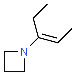 Azetidine, 1-(1-ethyl-1-propenyl)- picture