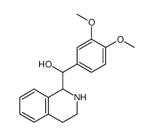 (3,4-dimethoxy-phenyl)-(1,2,3,4-tetrahydro-isoquinolin-1-yl)-methanol Structure
