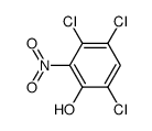 3,4,6-trichloro-2-nitrophenol structure