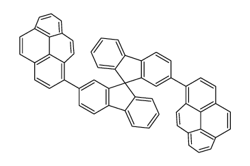 2,2'-Spiro-Pye , 2,2'-Di-pyrenyl-9,9-spiro-bifluorene structure