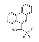 (R)-2,2,2-TRIFLUORO-1-PHENANTHREN-9-YL-ETHYLAMINE结构式