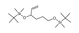 1,4-di-[(tert-butyldimethylsilyl)oxy]-hex-5-ene Structure