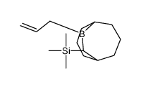 trimethyl-[(10R)-9-prop-2-enyl-9-borabicyclo[3.3.2]decan-10-yl]silane结构式