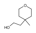 2-(4-methyl-tetrahydro-pyran-4-yl)-ethanol Structure