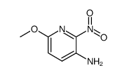 2-nitro-3-amino-6-methoxypyridine结构式