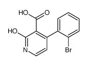 4-(2-bromophenyl)-2-oxo-1H-pyridine-3-carboxylic acid结构式
