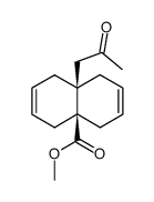 methyl cis-9-(acetonyl)-Δ2,6-hexalin-10-carboxylate结构式