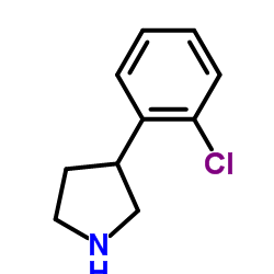 3-(2-氯苯基)吡咯烷图片