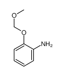 2-(甲氧基甲氧基)苯胺结构式