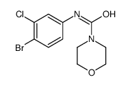 N-(4-bromo-3-chlorophenyl)morpholine-4-carboxamide Structure