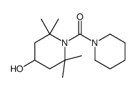 (4-hydroxy-2,2,6,6-tetramethylpiperidin-1-yl)-piperidin-1-ylmethanone结构式