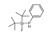 [ditert-butyl(fluoro)silyl]-phenylphosphane Structure