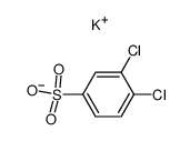potassium 3,4-dichlorobenzenesulfonate结构式