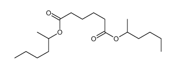 dihexan-2-yl hexanedioate Structure