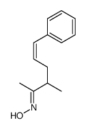 N-(3-methyl-6-phenylhex-5-en-2-ylidene)hydroxylamine Structure