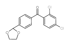 2,4-DICHLORO-4'-(1,3-DIOXOLAN-2-YL)BENZOPHENONE picture
