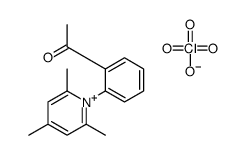 1-[2-(2,4,6-trimethylpyridin-1-ium-1-yl)phenyl]ethanone,perchlorate结构式