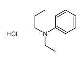 N-ethyl-N-propylaniline,hydrochloride结构式
