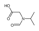2-(N-isopropylformamido)acetic acid结构式