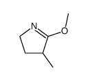 2-methoxy-3-methyl-4,5-dihydro-3H-pyrrole Structure