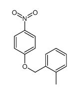 1-methyl-2-[(4-nitrophenoxy)methyl]benzene Structure