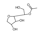[(1R)-1-[(2S,3R,4S)-3,4-dihydroxyoxolan-2-yl]-2-hydroxyethyl] acetate Structure