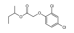 2,4-Dichlorophenoxy-1-methyl propanoate结构式