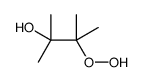 3-hydroperoxy-2,3-dimethylbutan-2-ol结构式