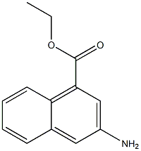 ethyl 3-aminonaphthalene-1-carboxylate Structure