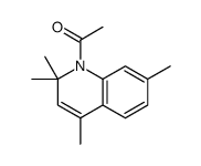 1-(2,2,4,7-tetramethylquinolin-1-yl)ethanone Structure