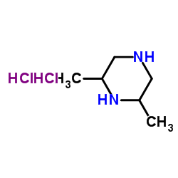 2,6-二甲基哌嗪双盐酸盐结构式