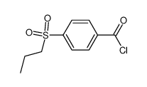 4-(propane-1-sulfonyl)-benzoyl chloride结构式