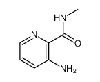 3-amino-N-methyl-2-pyridinecarboxamide Structure